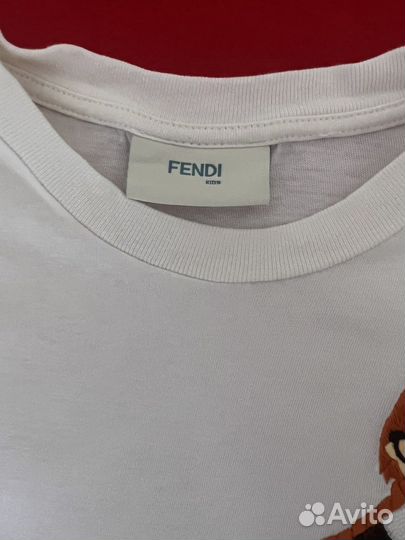 Fendi футболка для деаочки(оригинал)