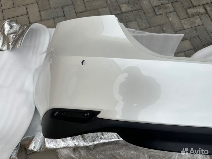 Задний бампер Camry 70 жемчуг