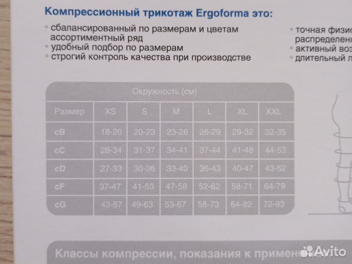 Компрессионные чулки 2 класс женские