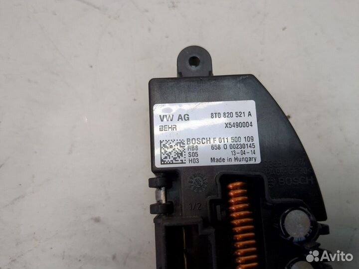 Сопротивление отопителя Audi A5 (8T)