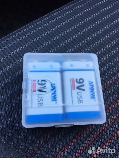 Батарейка 9v крона перезаряжаемые