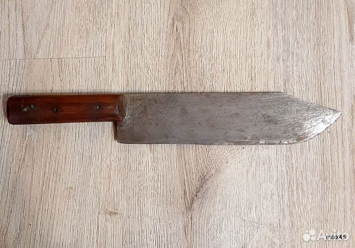 Нож поварской кухонный СССР артель звезда 1957