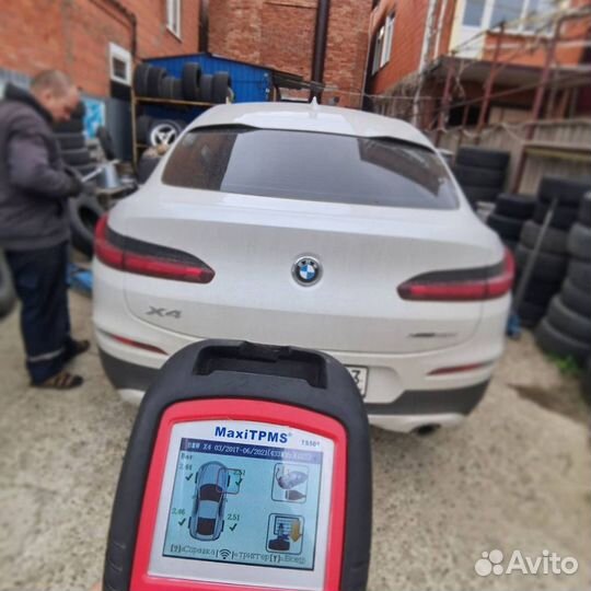 Датчик давления в шинах на bmw