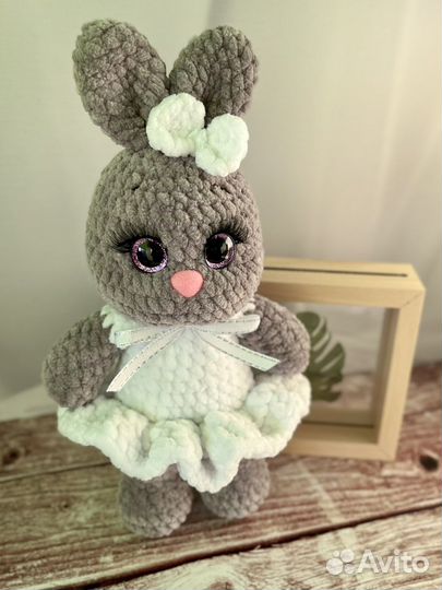 Мягкая игрушка Заяц ручная работа