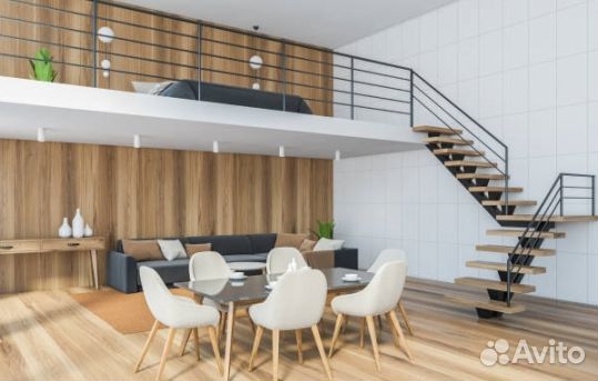 Антресольный этаж под ключ