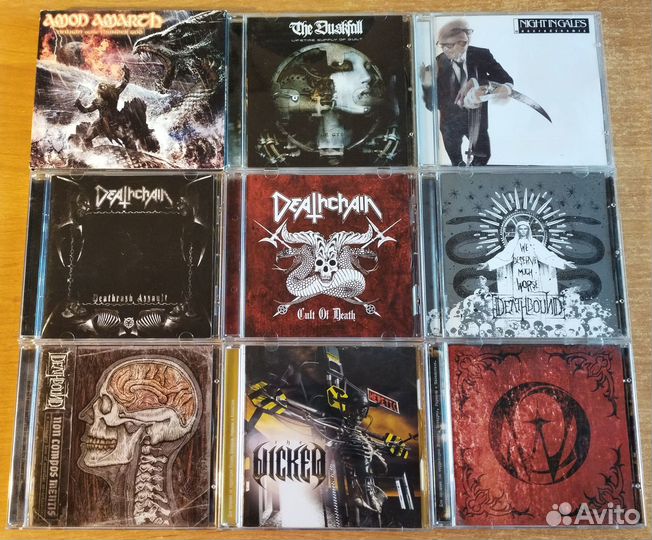 CD диски (Thrash/Death/Brutal Death/Doom/Gothic)