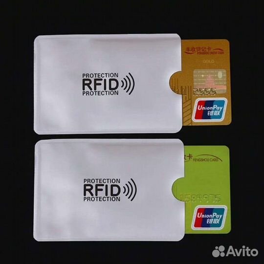 Чехол для защиты банковских карт 