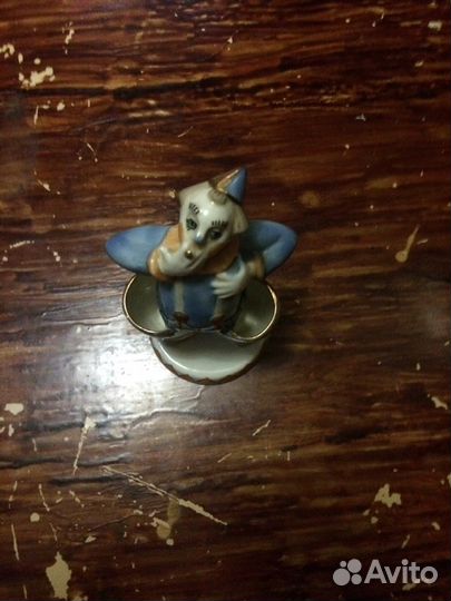 Статуэтка фарфоровая клоун карандашик 1977