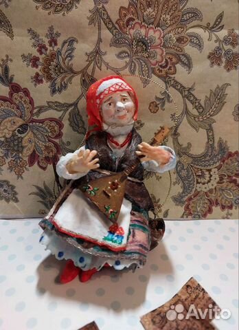 Игрушка на ёлку Баба Яга