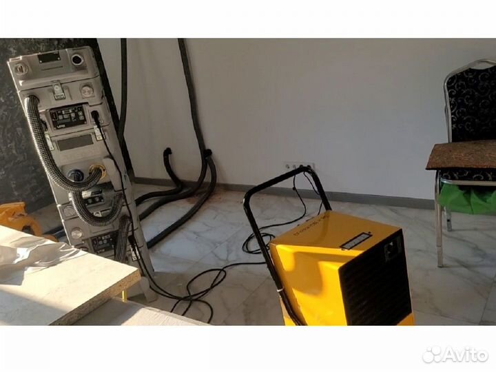 Осушение помещений (просушка) в Москве и области