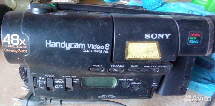 Видеокамера sony handycam video 8