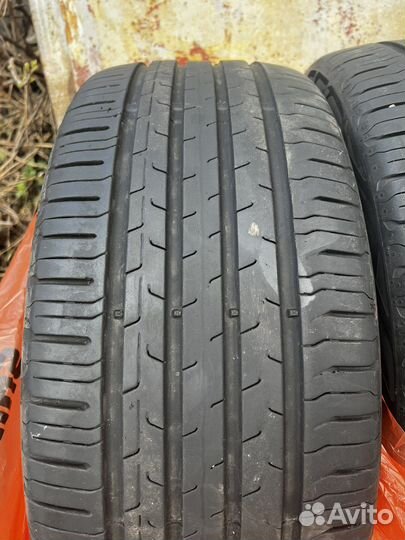 Continental EcoContact 6 225/45 R18 и 245/40 R18