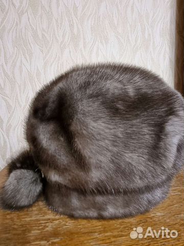 Шапка норковая женская