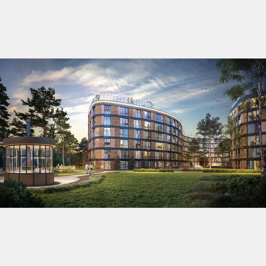 2-к. апартаменты, 60 м², 1/10 эт.