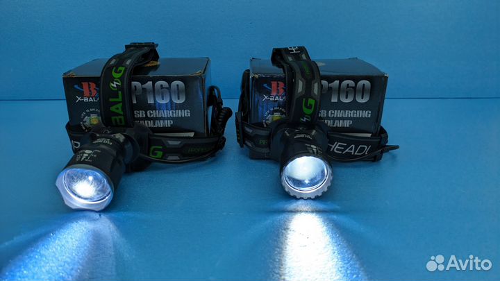 Фонарь налобный X-BAL-G 3 режима