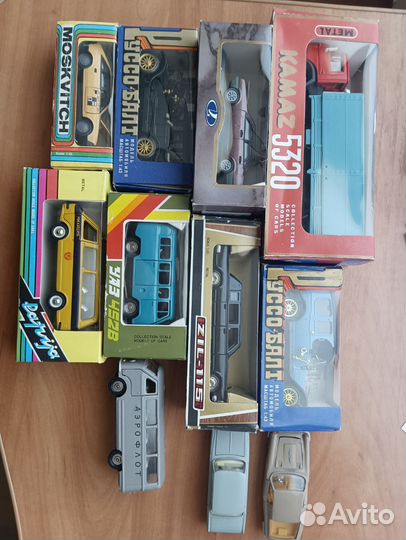 Коллекционные машинки СССР модели 1 43