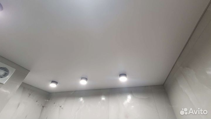 Натяжной потолок матовый