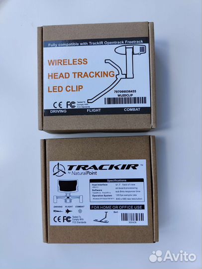 TrackIR 5 + беспроводная LED клипса TrackClip Pro