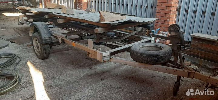 Лодка, мотор и прицеп