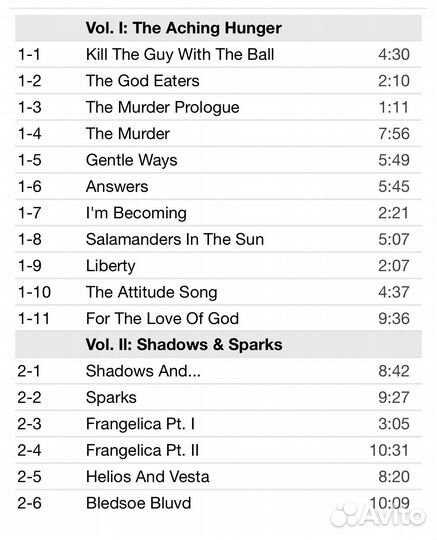 Steve Vai - Sound Theories Vol. I & II 2CD Rus