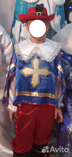 Новогодний костюм мушкетера