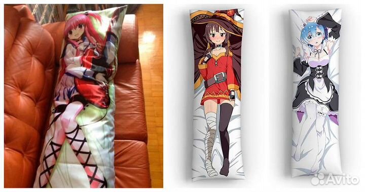 Пошив дакимакуры, наволочки, флаги