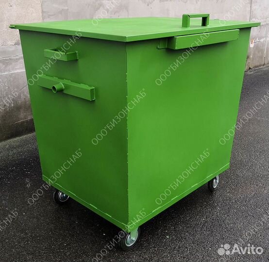 Евроконтейнер металлический 1,1 м3 Арт 1660