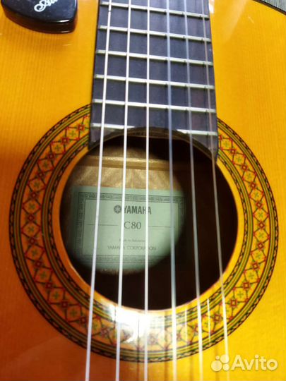 Классическая гитара yamaha C 80