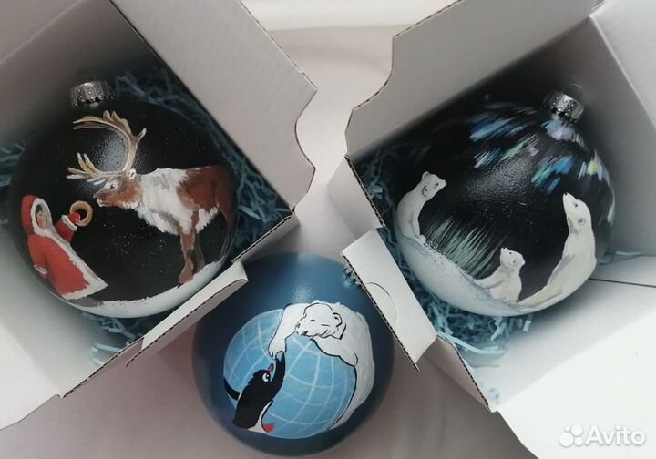 Ёлочный шар. Ручная работа. Ёлочные игрушки