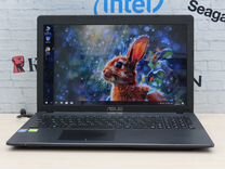 Ноутбук 15.6" asus Pentium 2117U/ 8Gb/ 256Gb SSD