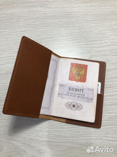 Обложка на паспорт из натуральной итальянской кожи