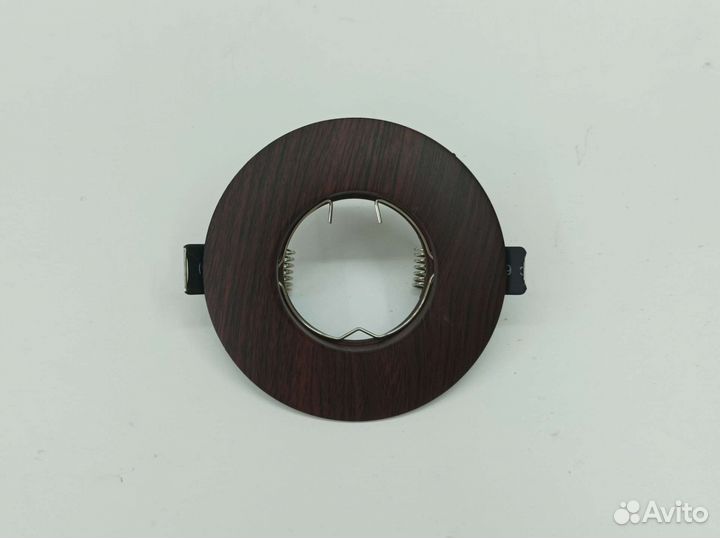 Цена за 5шт Светильник встраиваемый дерево