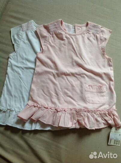 Футболки новые детские mothercare 24-36 месяцев 2