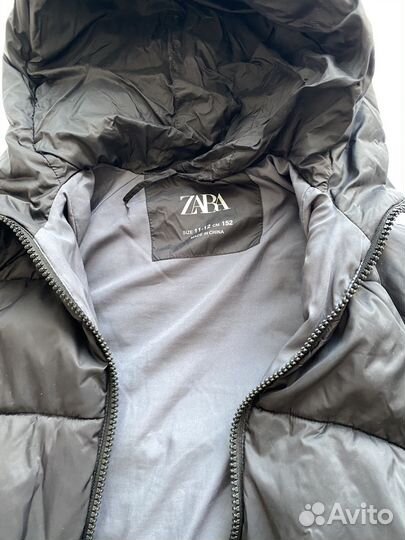 Детский пуховик zara