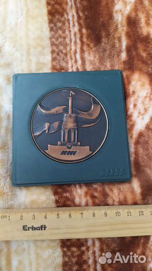 Настольная медаль мотокросс Ижмаш СССР