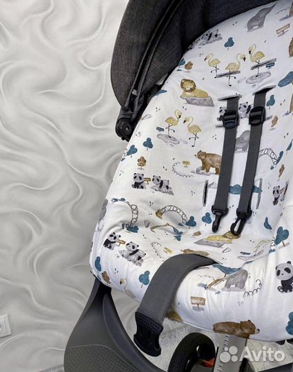 Коляска Stokke Xplory V5, цвет: черный меланж