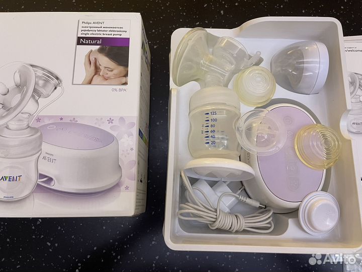 Молокоотсос avent электрический