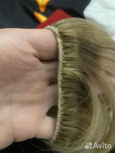 Волосы для наращивания натуральные трессы
