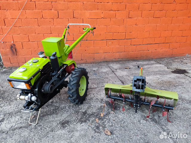 Мотоблок дизельный жидкост. охл. 13-15л.с. дв R195