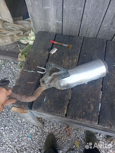 Глушитель honda dio 34, 35 zx