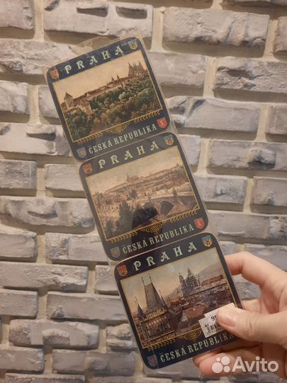 Подставки для стаканов из Праги