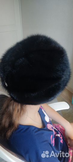 Шапка норковая женская