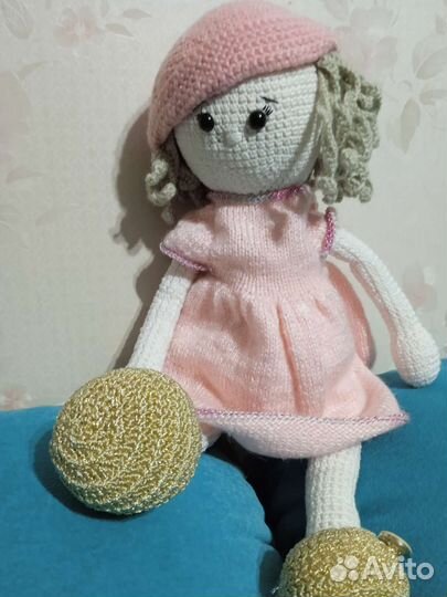 Кукла вязаная ручная работа