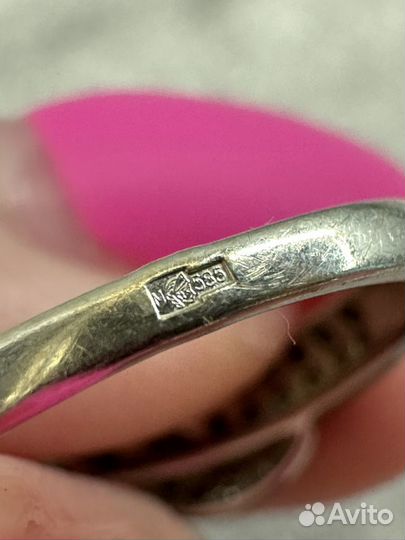 Золотое кольцо с бриллиантами 0.53 карата