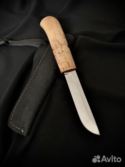 Нож «Эвенкийский», сталь Х12мф, рукоять карелка