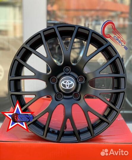 Диски Toyota R16 5x114,3 Black Matt