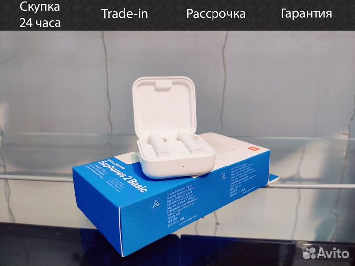 Беспроводные наушники Mi True Wireless Earphones 2