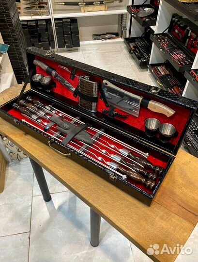 Шашлычный набор в кейсе для мужчин арт.90.20