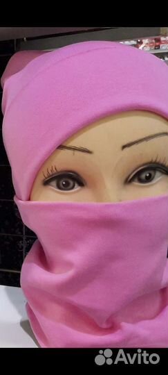 Шапка снуд женские мужские