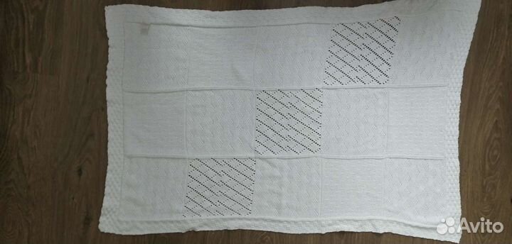 Плед детский белый Zara Home